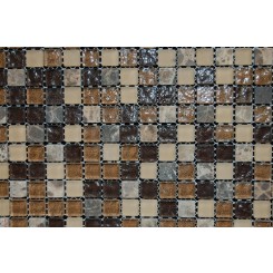 sample-BARREL BROWN BLEND 1/2X1/2 1/4 SHEET  TILES SAMPLE_MAIN